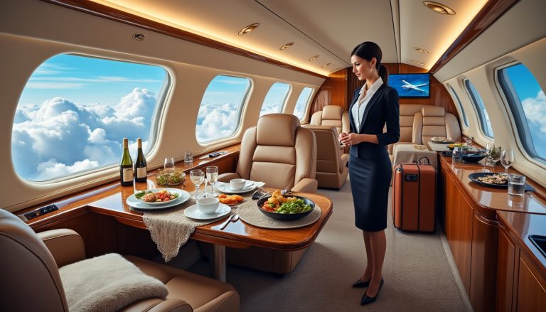découvrez l'art de voyager avec élégance à bord de nos avions de luxe, offrant un espace somptueux et des avantages exclusifs. vivez une expérience inégalée où confort et raffinement se rencontrent pour transformer chaque vol en un véritable moment de sérénité et de plaisir.