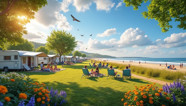 plongez dans l'univers paisible du camping le bellevue à la tranche-sur-mer. profitez d'un cadre enchanteur en vendée, idéal pour des vacances reposantes en famille ou entre amis, à quelques pas des plages et des paysages naturels préservés.